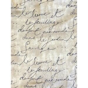 Waverly ScreenPrint Upholstery Fabric Pen Pal Mardi Gras Collection 5 Yards RARE